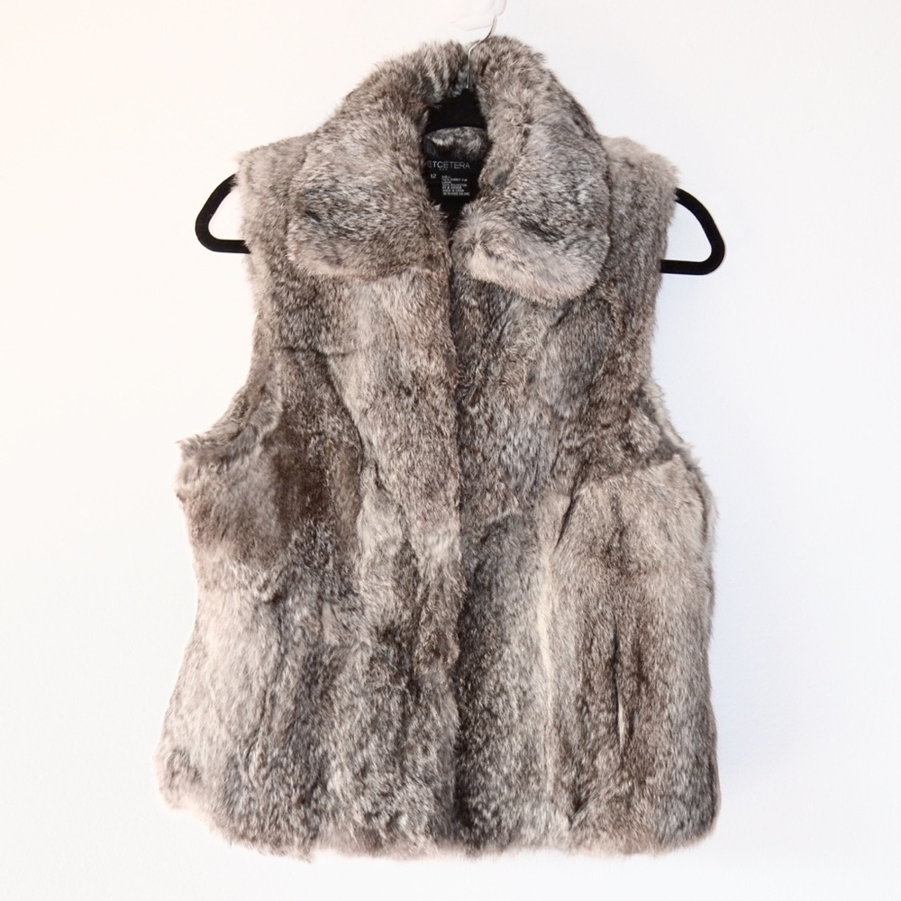 Rabbit Fur Vest • Etcetera by Carlisle - Picture 5 of 9